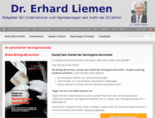 Tablet Screenshot of liemen.de